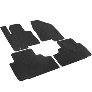 Auto Gummi Fußmatten Schwarz Premium Set für Hyundai ix35 2009-2015 - Bild 1 von 9