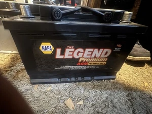 Napa Legend H6/48 AGM Battery. 760 CCAs 7/25 Sticker - Picture 1 of 5
