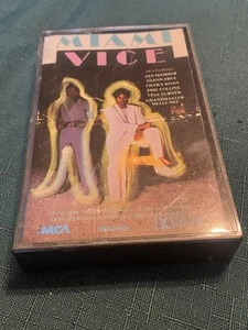 Miami Vice Soundtrack Cassette Tape 1985 Crockett And Tubbs 80s Classic Tv - Picture 1 of 18