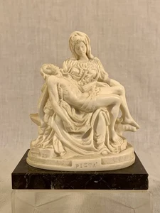Pieta A. Santini Classic Figur Made in Italy Figur Resin 5"x4"2,5 Jesus Maria - Bild 1 von 12
