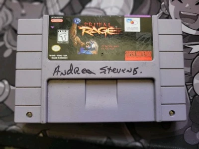 Primal Rage SNES Super Nintendo Authentic - Image 1 of 2