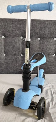 Kinder Roller Scooter abnehmbarer Sitz LED Räder höhenverstellbar für Jungen ... - Bild 1 von 3