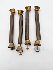 4er Set Sockelsäulenpfosten aus Uhr. 7/8 Zoll Durchmesser x `5 3/4 Zoll lang (CM58-7930) - Bild 1 von 2