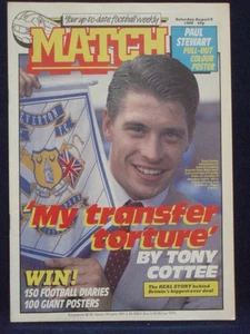 MATCH - TONY COTTEE - 6.08.1988 - Bild 1 von 1