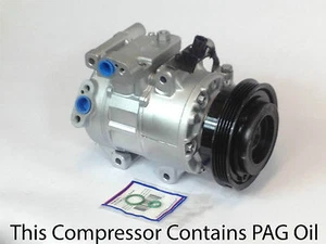 Reman. AC Compressor Fits:2007-2009 KIA SPECTRA/5 W/1 YEAR WARRANTY - Picture 1 of 1