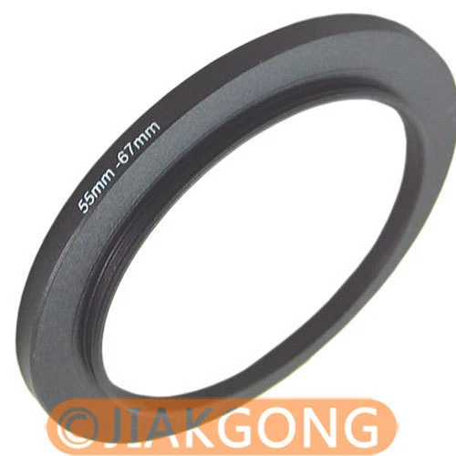 55mm-67mm 55-67 mm Step Up Filter Ring Stepping Adapter - Image 1 of 1