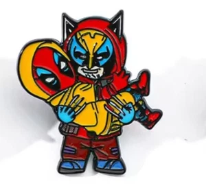 DEADPOOL & WOLVERINE COSTUME SWAP ENAMEL PIN - FREE AU Post - AU Stock - Picture 1 of 1