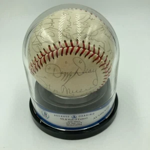 1950's St. Louis Cardinals HOF Multi Signed Baseball Dizzy Dean Stan Musial BAS - Picture 1 of 11