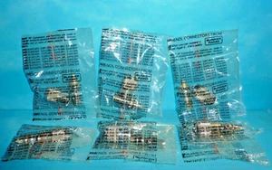 6 conectores rectos Amphenol PL-259 para RG-8 LMR400 NOS - Imagen 1 de 2