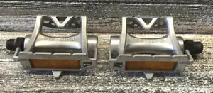 Set pedaliera vintage MKS AR-8 9/16 mandrini strada, pista, BMX - Foto 1 di 8