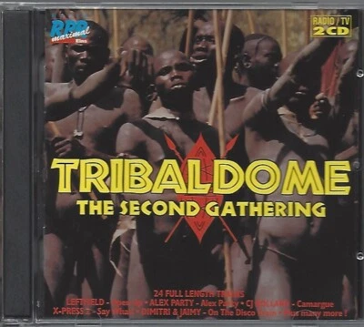 TRIBALDOME 2 - THE SECOND GATHERING * NEW 2CD COMPILATION 1994 * NEU * - Bild 1 von 2