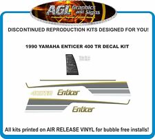 1990 YAMAHA Enticer 400 TR  Reproduction Decal Set  400TR