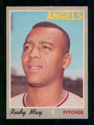 1970  OPC  O-PEE-CHEE  BASEBALL  # 203  RUDY MAY    16384 - Image 1 of 2