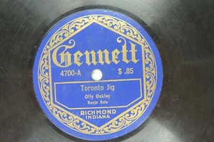 Olly Oakley - GENNETT 4700 - Toronto Jig & Sweet jasmine - Banjo Solo - Picture 1 of 4