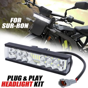 Plug Play LED Light Bar Blinder Headlight Kit For Sur Ron Light Bee Segway X260 - Picture 1 of 12