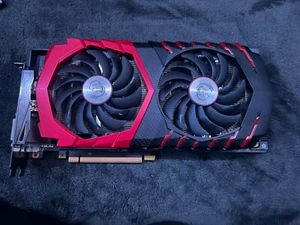 MSI NVIDIA GeForce GTX 1080 8GB Gaming X8G GPU Overclocked Edition Graphics Card - Picture 1 of 2