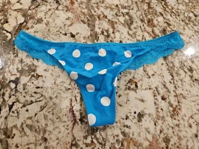 Tanga Panty True Vintage Victoria's Secret ROSA Encaje Trasero Pequeño Foto 1 de 3