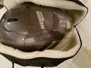 Nolan Jet N40 Helmet Street Cruiser Motorcycle Gear⭐Large Gray Flip Down Visor🏍 - Picture 1 of 24