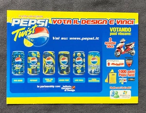 Cartolina Promo PEPSI COLA Twist Promocard n.7097 - Imagen 1 de 2