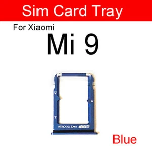 For Xiaomi Mi 9 Replacement SIM & SD Card Tray Holder Black Blue UK - Picture 1 of 1