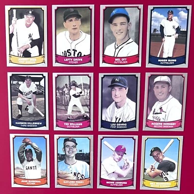 Tarjetas coleccionables Pacific 1988 leyendas del béisbol, lote de 44 - Gehrig/Williams/Maris+ Foto 1 de 4