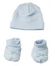 Baby Newborn  Hat And Shoe Set