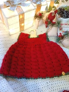 Baby Girl Christmas Dress 3-6 Months - Picture 1 of 9