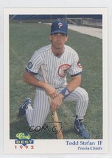 1992 Classic Best Peoria Chiefs Todd Stefan #9