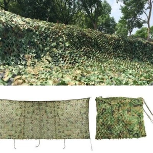 Red de camuflaje Camuflaje Caza Ejército Camuflaje Camo Woodland Net Hunte CALIE - Imagen 1 de 23