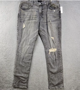 Joe's the Dean schmale Passform Distressed Jeans Herren 34 Vaus Denim Knopf Reißverschluss - Bild 1 von 2