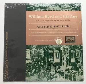 ALFRED DELLER: William Byrd and his Age (Vinyl LP Record Sealed) - Foto 1 di 4