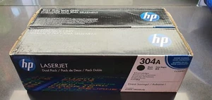 2 Toner Original Dual Pack HP Laserjet CP2025, CM2320MFP CC530AD 304A Noir Neuf - Imagen 1 de 1
