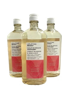 Bath & Body Works LOT 3 Uplifting Boost Neroli Blossom & Bergamot Body Wash Foam - Picture 1 of 2