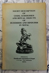 Short Description of Gods Goddesses Ritual Objects Buddhism & Hinduism In Nepal - Imagen 1 de 7