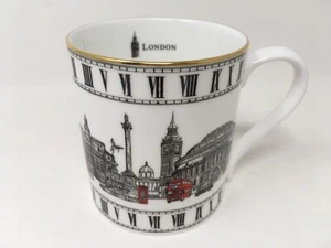Halcyon Days Fine Bone China Cup Mug - London Icons Skyline - Nice Condition - Picture 1 of 6
