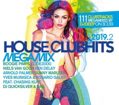 HOUSE CLUBHITS MEGAMIX 2019.2  3 CD NEU - Bild 1 von 2
