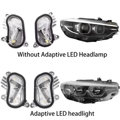 2PCS White LED DRL daytime running lamp Module For BMW F80 M3 F82 M4 F32 F36 F86 Foto 1 de 4