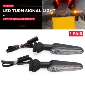 Indicador de flash de flujo de luz de señal de giro LED trasera para DUCATI Monster 1200S/R - Imagen 1 de 24