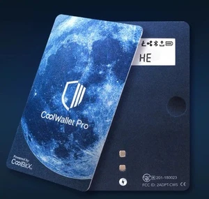 🪙 CoolWallet Pro – Wallet für Kryptowährungen – Zurückgesetzt & Einsatzbereit ✅ - Afbeelding 1 van 1