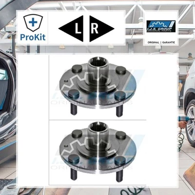 2x ORIGINAL® Ijs Group Radnabe Vorne, Hinten für Ford FIESTA III ESCORT VI - Bild 1 von 4