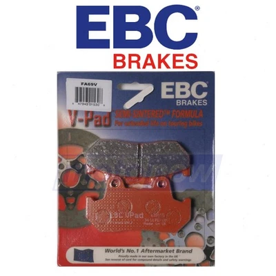 EBC Rear Semi-Sintered V Brake Pads for 1981-1982 Honda CB750F Super Sport - wx Foto 1 de 4