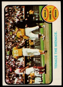 1973 Topps #203 World Series Game 1 Tenace the Menace Vintage Baseball B26:42 - Picture 1 of 2