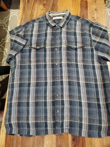 Tommy Bahama 🌴 Casual Linen Shirt Men's L Short Sleeve - Picture 1 of 10