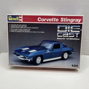 Revell Corvette Stingray 1:24 Vintage Die Cast Metall Modellbausatz 8706 - Bild 1 von 6
