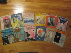 100 piece lot Vintage Sheet Music 5 lbs 15 oz Lot 5 - Picture 1 of 9