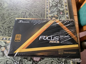 850W Seasonic FOCUS GX, Fully Modular, ATX 3.1, PCIe 5.1, 80 PLUS Gold, EPS, Sin - Picture 1 of 2