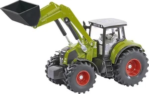 Claas Axion 850 Tractor with Front Loader Green with Gray Top 1/50 Diecast Model - Picture 1 of 3