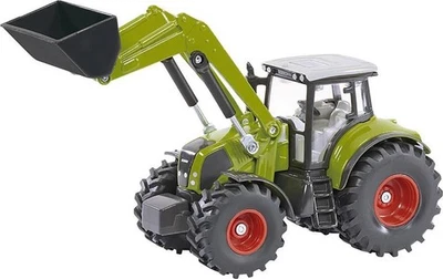 Claas Axion 850 Tractor with Front Loader Green with Gray Top 1/50 Diecast Model - Image 1 of 3