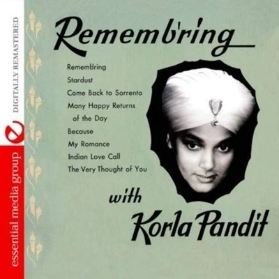 Korla Pandit Rememb'ring (Digitally Remastered) (CD) - Image 1 of 2