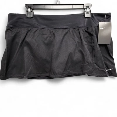 NIKE Essential Swim Board Skirt Womens XL Black Stretch Beach Pool NEW w/ Tag - Image 1 of 4